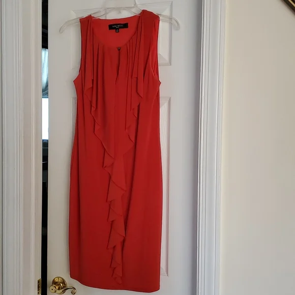 Nine west Coral dress size 6 - Picture 2 of 11